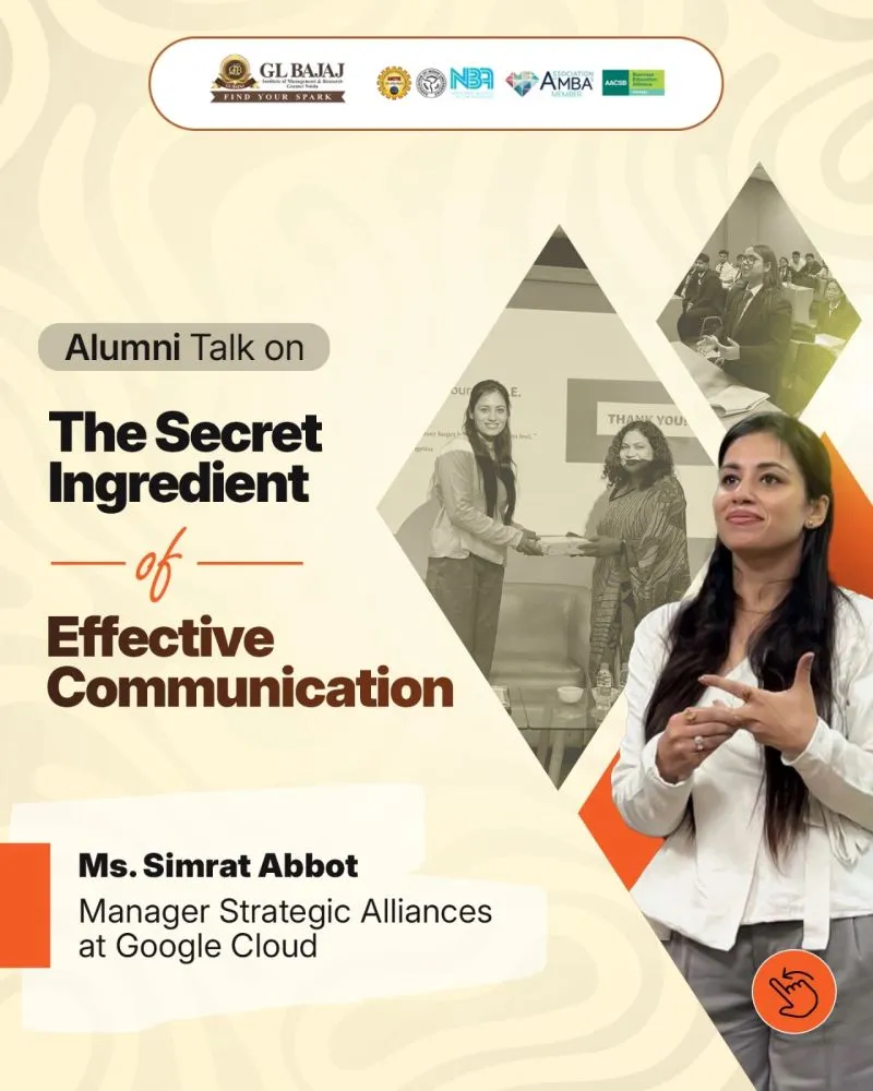 Alumni Talk - Effective Communication