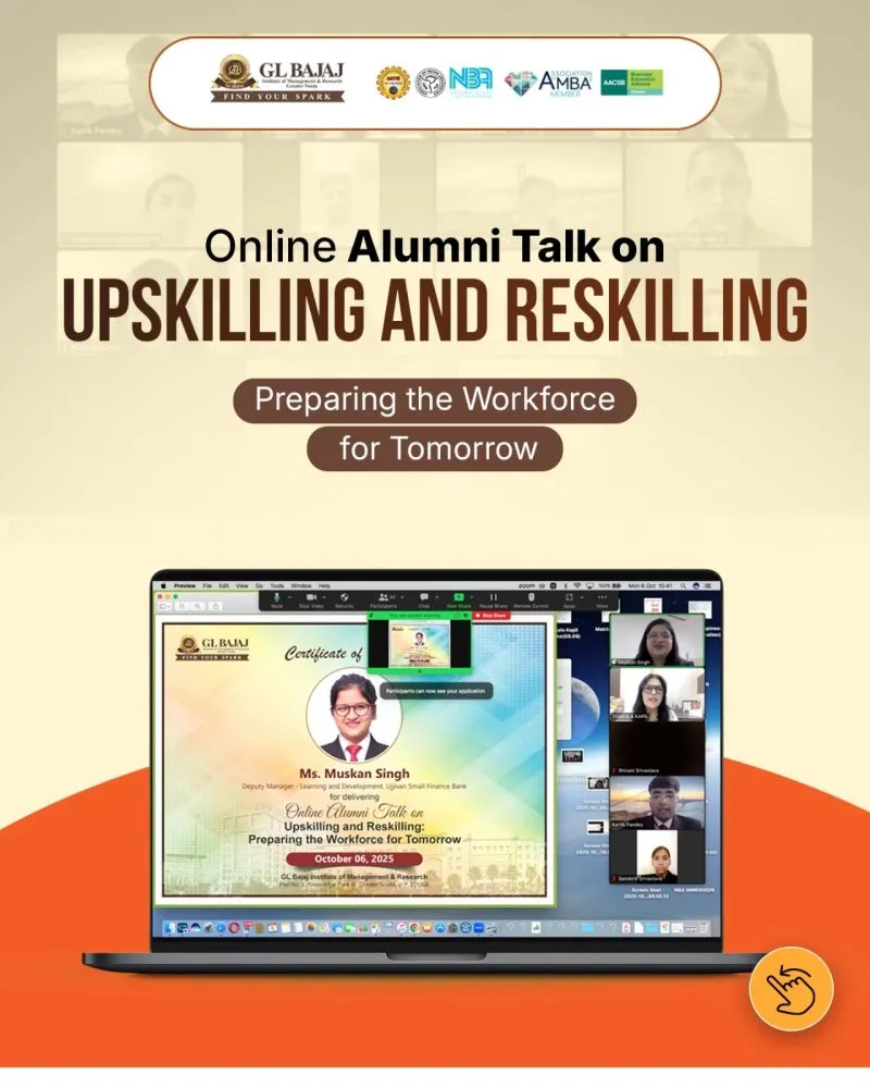 Alumni Talk - Upskilling and Reskilling