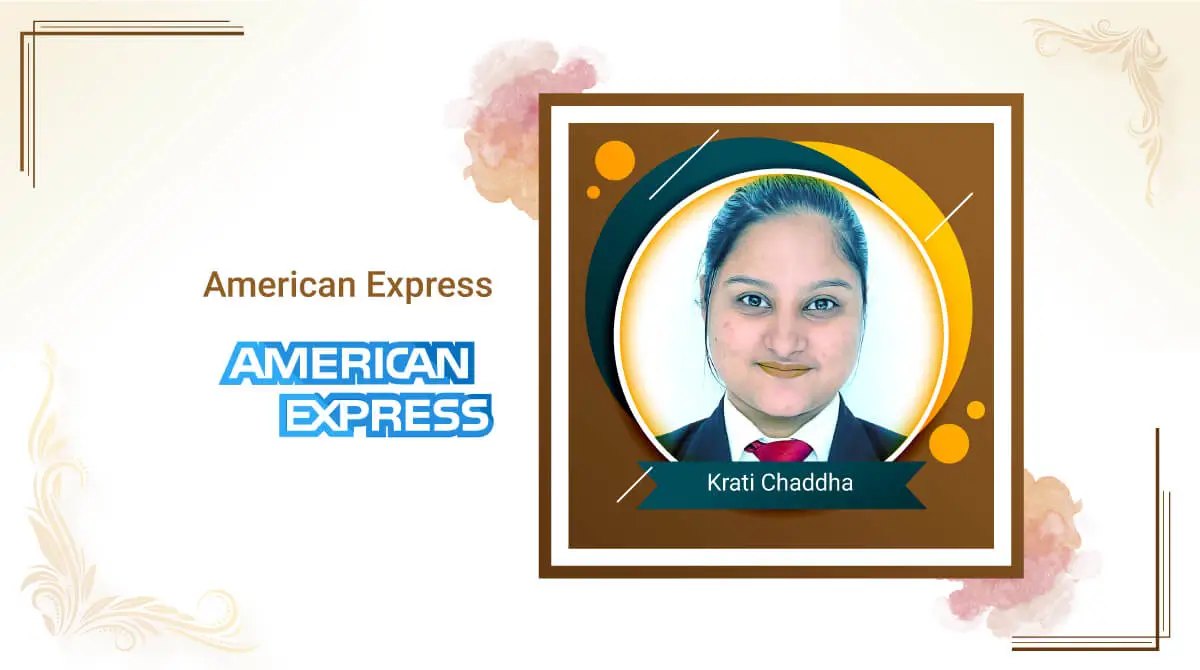 Placement American Express