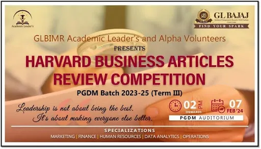 HBR Article Review Competition